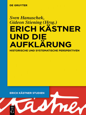 cover image of Erich Kästner und die Aufklärung